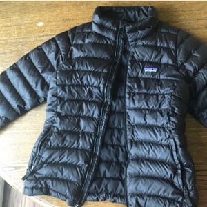 Patagonia Black Puffer Girls XL Womens XS